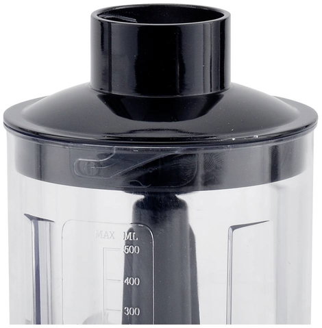 Silva Homeline SMS 6502 Rúdmixer 700 W Mérőpohárral, Aprító feltéttel, Hótoló feltét Nemesacél, Feke 2. kép
