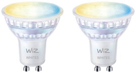WiZ 8720169076709 LED EEK F (A - G) GU10 Reflektor 4.7 W Melegfehértől a hidegfehérig 2 db