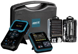 Joy-it Measurement Kit Oszcilloszkóp, Jelgenerátor, Multiméter 1 kHz - 100 kHz Háromszög, Pulzus, Né