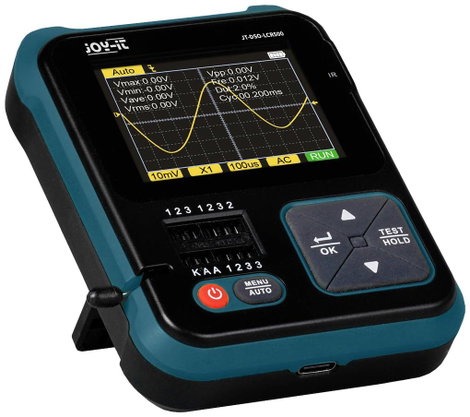 Joy-it Measurement Kit Oszcilloszkóp, Jelgenerátor, Multiméter 1 kHz - 100 kHz Háromszög, Pulzus, Né 3. kép