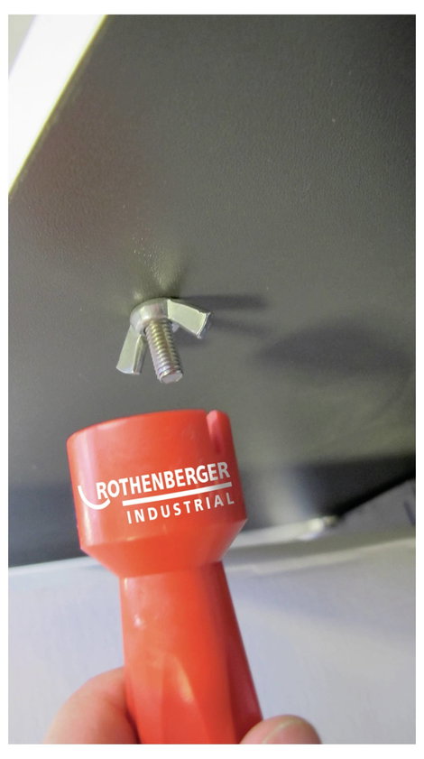 Rothenberger Industrial WC-ülőke összeszerelési kulcs 036040E 5. kép