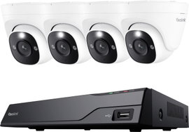 Reolink NVS8-8MD4 LAN IP-Megfigyelő kamera készlet8 csatornás4 db kamerával3840 x 2160 pixel