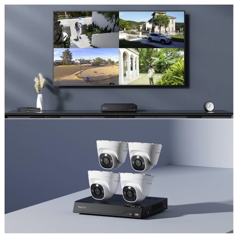 Reolink NVS8-8MD4 LAN IP-Megfigyelő kamera készlet8 csatornás4 db kamerával3840 x 2160 pixel 8. kép
