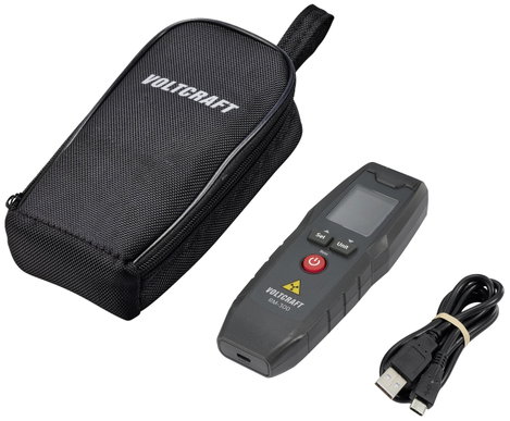 VOLTCRAFT RM-300 Geiger számláló Sugárzás: Béta, Gamma, Röntgen akusztikus riasztás 5. kép