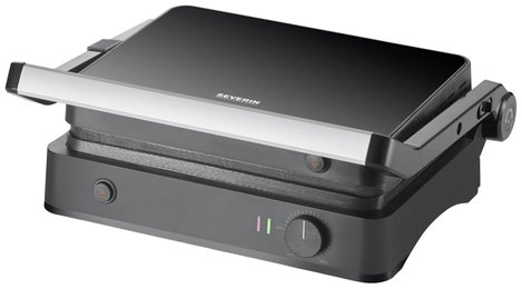 Severin SEVINI Lite KG 2398 Kontakt grill Fekete/ezüst