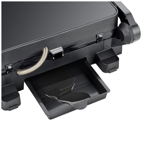 Severin SEVINI Lite KG 2398 Kontakt grill Fekete/ezüst 2. kép