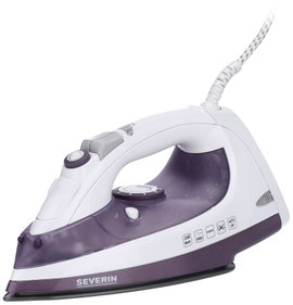 Severin BA 3210 Gőzölős vasaló Lila, Fehér 2500 W