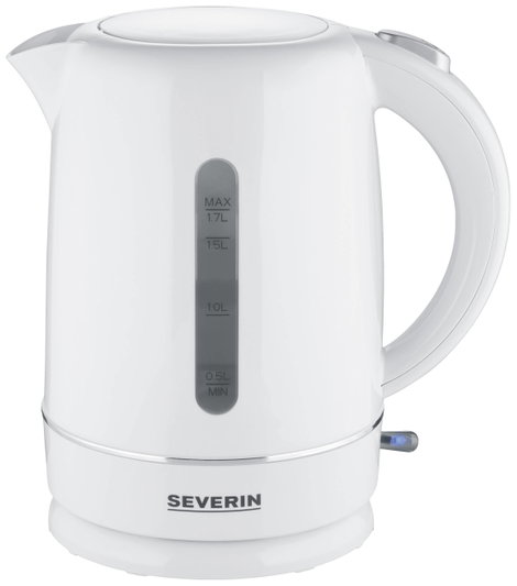 Severin WK 4325 Vízforraló Zsinór nélküli Fehér