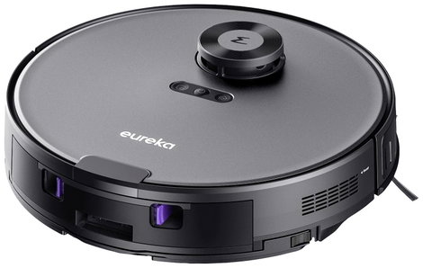 eureka NERE10S Porszívó és felmosó robot Fekete 2. kép