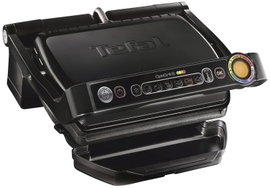 Tefal GC7128 OptiGrill+ Schwarz Kontakt grill Elektromos, Asztali Grillező funkció, Tapadásmentes be