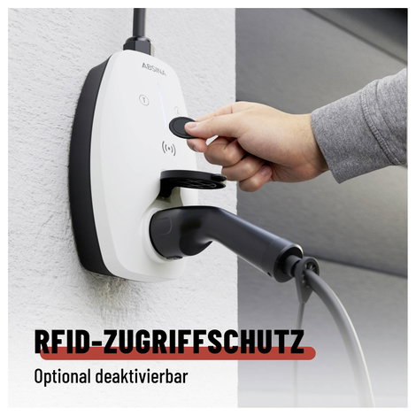 Absina Fali doboz 2. típus 3. üzemmód 16 A 11 kW app, RFID 7. kép