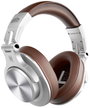 OneOdio Fusion A70 DJ Over Ear headset Bluetooth® Stereo Ezüst, Barna High-Resolution audio Headset, 2. bélyegkép
