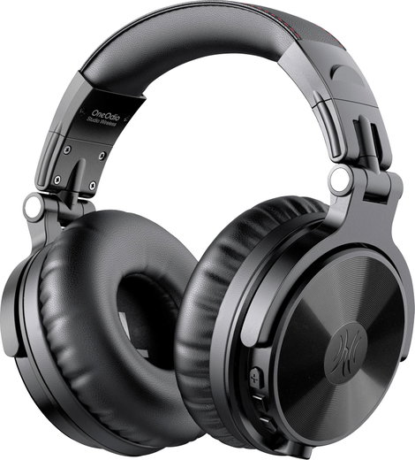 OneOdio Studio Wireless Pro C Over Ear headset Bluetooth® Stereo Fekete Headset, Forgatható fülkagyl