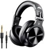 OneOdio Fusion A70 DJ Over Ear headset Bluetooth® Stereo Fekete High-Resolution audio Headset, Forga bélyegkép