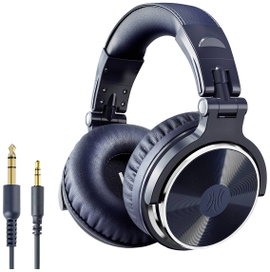 OneOdio Pro-10 DJ Over Ear fejhallgató Vezetékes Stereo Kék High-Resolution audio Összehajtható, For