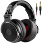 OneOdio Pro-60 DJ Over Ear fejhallgató Vezetékes Stereo Fekete High-Resolution audio Összehajtható, 2. bélyegkép
