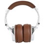 OneOdio Pro-40 DJ Over Ear fejhallgató Vezetékes Stereo Ezüst, Barna High-Resolution audio Összehajt 2. bélyegkép