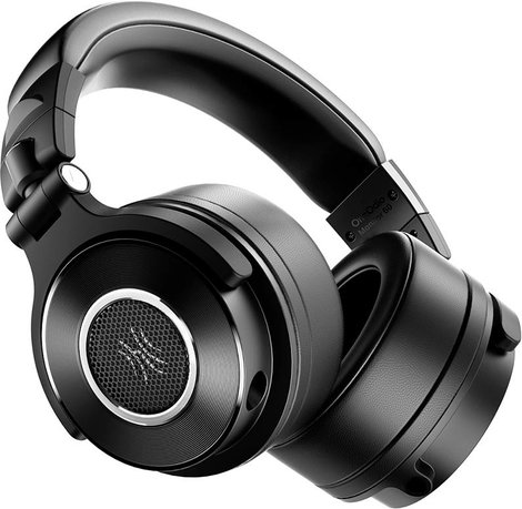 OneOdio Monitor 60 Stúdió Over Ear fejhallgató Vezetékes Stereo Fekete High-Resolution audio Összeha 2. kép