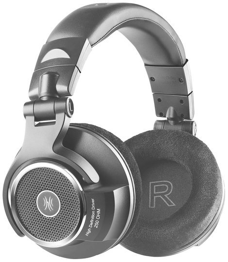 OneOdio Monitor 80 Stúdió Over Ear fejhallgató Vezetékes Stereo Fekete High-Resolution audio Összeha 4. kép