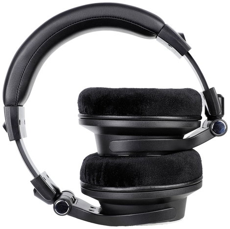OneOdio Monitor 80 Stúdió Over Ear fejhallgató Vezetékes Stereo Fekete High-Resolution audio Összeha 5. kép