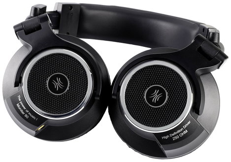 OneOdio Monitor 80 Stúdió Over Ear fejhallgató Vezetékes Stereo Fekete High-Resolution audio Összeha 8. kép