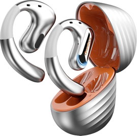 OneOdio OpenRock Pro T1 Sport Ear Free fejhallgató Bluetooth® Stereo Ezüst Töltőtok, Fülkengyel, Víz