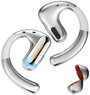 OneOdio OpenRock Pro T1 Sport Ear Free fejhallgató Bluetooth® Stereo Ezüst Töltőtok, Fülkengyel, Víz 2. bélyegkép