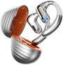 OneOdio OpenRock Pro T1 Sport Ear Free fejhallgató Bluetooth® Stereo Ezüst Töltőtok, Fülkengyel, Víz 3. bélyegkép