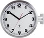 EUROTIME ET-51764-47 Rádiójel vezérlésű Falióra 40 cm Alumínium bélyegkép