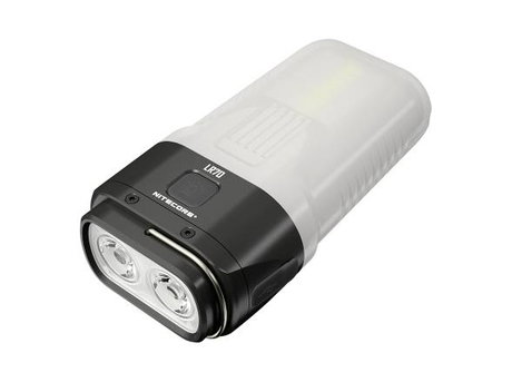 NiteCore NC-LR70 LR70 LED Kemping lámpa 3000 lm Akkuról üzemeltetett 271 g Fekete