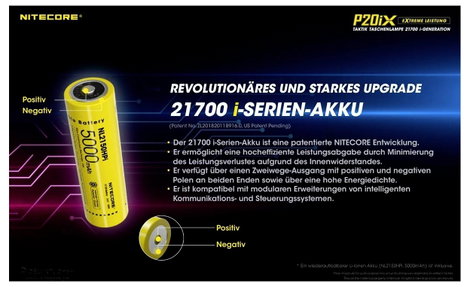 NiteCore P20iX LED Kézilámpa Akkuról üzemeltetett 4000 lm 116 g 7. kép