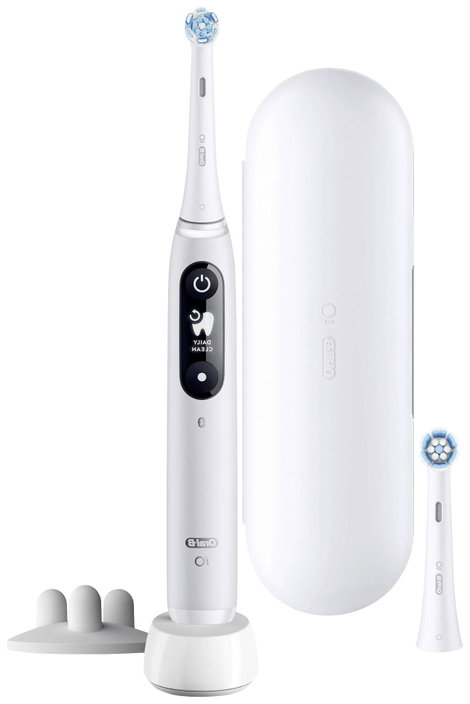 Elektromos fogkefe Forgó/oszcilláló Szürke, Oral-B iO 6s, 4210201427360