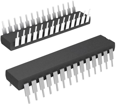 PIC processzor, ház típus: SPDIP-28, Microchip Technology PIC18F2520-I/SP