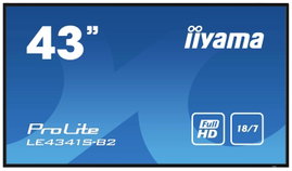 Iiyama ProLite LE4341S-B2 Digital Signage kijelző EEK: G (A - G) 108 cm 42.5 coll 1920 x 1080 Pixel 