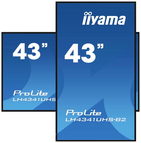 Iiyama ProLite LH4341UHS-B2 Digital Signage kijelző EEK: G (A - G) 108 cm 42.5 coll 3840 x 2160 Pixe 4. kép