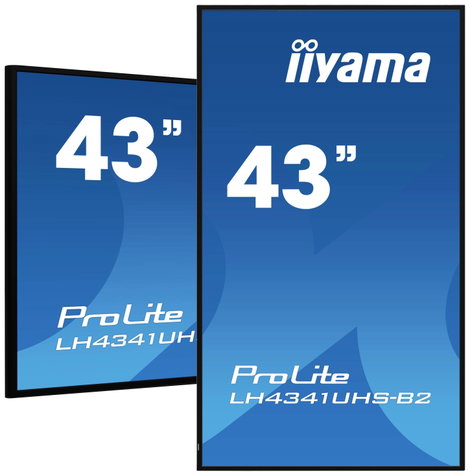 Iiyama ProLite LH4341UHS-B2 Digital Signage kijelző EEK: G (A - G) 108 cm 42.5 coll 3840 x 2160 Pixe 5. kép