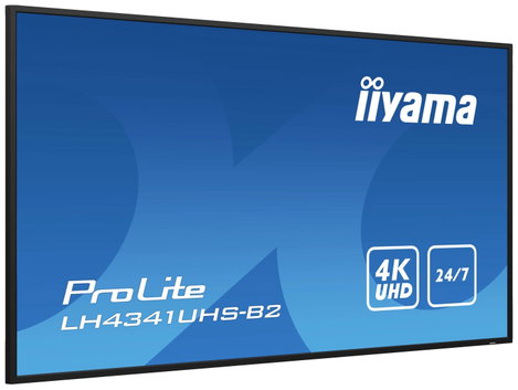 Iiyama ProLite LH4341UHS-B2 Digital Signage kijelző EEK: G (A - G) 108 cm 42.5 coll 3840 x 2160 Pixe 6. kép