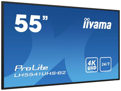 Iiyama ProLite LH5541UHS-B2 Digital Signage kijelző EEK: G (A - G) 139 cm 54.6 coll 3840 x 2160 Pixe 3. kép