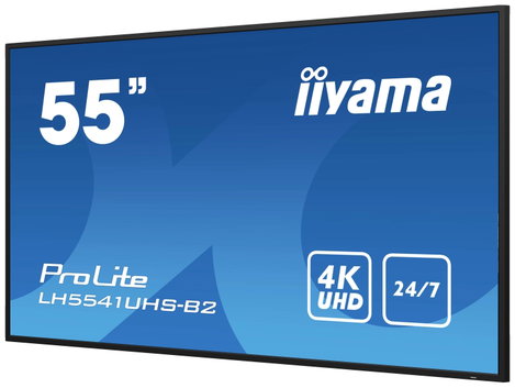 Iiyama ProLite LH5541UHS-B2 Digital Signage kijelző EEK: G (A - G) 139 cm 54.6 coll 3840 x 2160 Pixe 7. kép