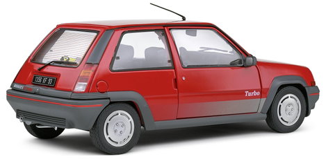 Solido Renault 5 GT Turbo MK1 rot 1:18 Autómodell 3. kép