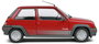 Solido Renault 5 GT Turbo MK1 rot 1:18 Autómodell 6. bélyegkép
