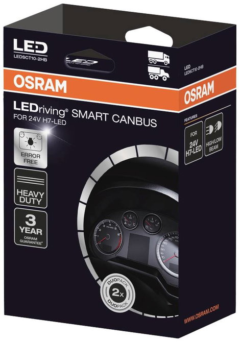 OSRAM CanBus terhelő ellenállás LEDSCT10-2HB Kivitel (autó világítás) Canbus Lastwiderstand 3. kép