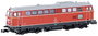 Jägerndorfer JC60000_1 N dízelmozdony, az ÖBB Rh 2043 vérnarancs bélyegkép