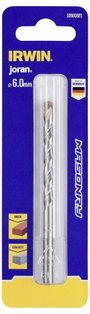Irwin Tools 10501821 Keményfém Fokozatfúró 6 mm Teljes hossz 110 mm Hengeres befogószár 1 db 2. bélyegkép