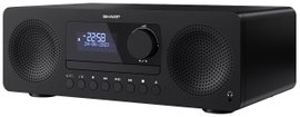 Sharp XL-B720D Sztereo berendezés Bluetooth®, AUX, CD, DAB+, USB Táviránytóval 60 W Fekete