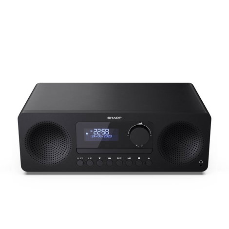 Sharp XL-B720D Sztereo berendezés Bluetooth®, AUX, CD, DAB+, USB Táviránytóval 60 W Fekete 3. kép