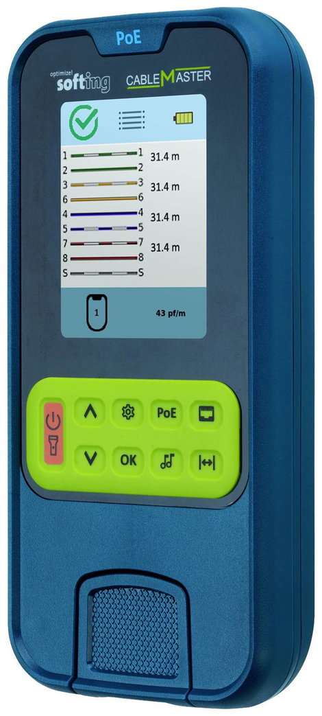 Kábel mérő készülék 226102 Softing CMPOE Hálózat 6. kép