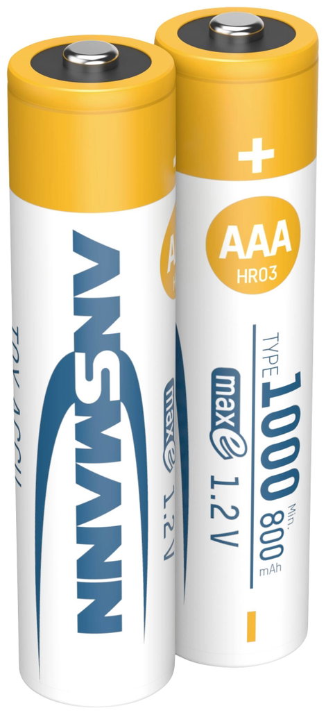 Ansmann 1311-0029 Mikroakku NiMH 800 mAh 1.2 V 2 db 5. kép