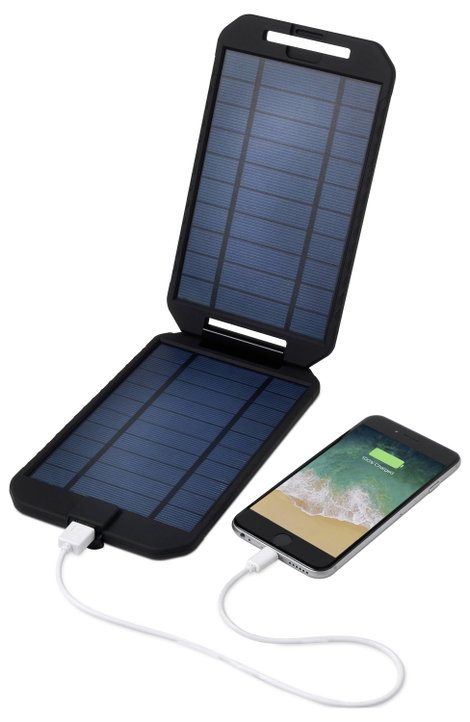 Power Traveller EXTREME SOLAR PTL-EXT001 Napelemes akkutöltő Töltőáram napelem (max.) 1000 mA 5 W 3. kép