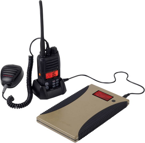 Power Traveller Powergorilla Tactical Powerbank 24000 mAh LiPo USB-A Homok kültéri, állapotjelző 9. kép